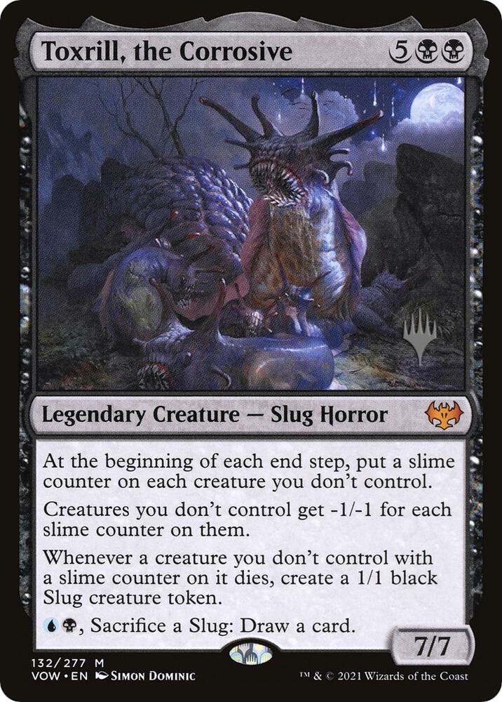 Toxrill, the Corrosive (Promo Pack) [Innistrad: Crimson Vow Promos]