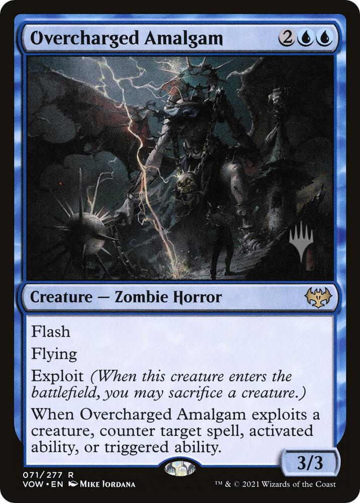 Overcharged Amalgam (Promo Pack) [Innistrad: Crimson Vow Promos]