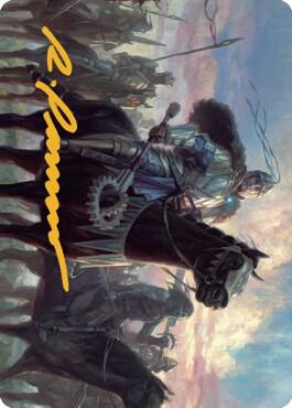 Shanid, Sleepers' Scourge Art Card (Gold-Stamped Signature) [Dominaria United Art Series]