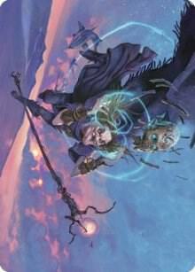 Zur, Eternal Schemer Art Card 1 [Dominaria United Art Series]
