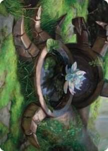 Timeless Lotus Art Card [Dominaria United Art Series]