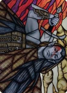 Radha, Coalition Warlord Art Card [Dominaria United Art Series]