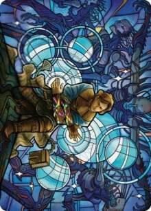 Raff, Weatherlight Stalwart Art Card [Dominaria United Art Series]