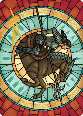 Tori D'Avenant, Fury Rider Art Card (Gold-Stamped Signature) [Dominaria United Art Series]