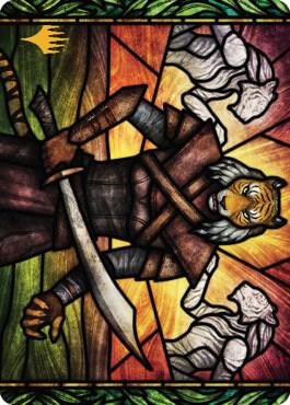 Zar Ojanen, Scion of Efrava Art Card (Gold-Stamped Signature) [Dominaria United Art Series]