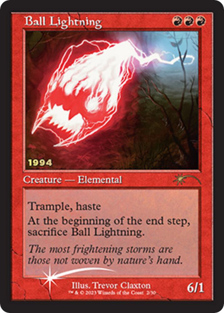 Ball Lightning [30th Anniversary Promos]