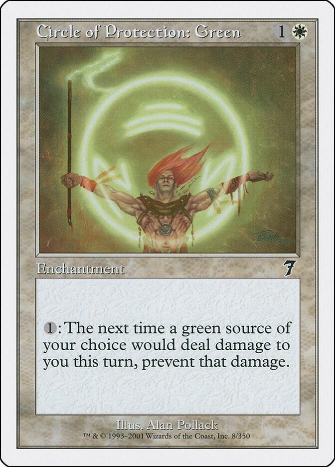 Circle of Protection: Green [Seventh Edition]
