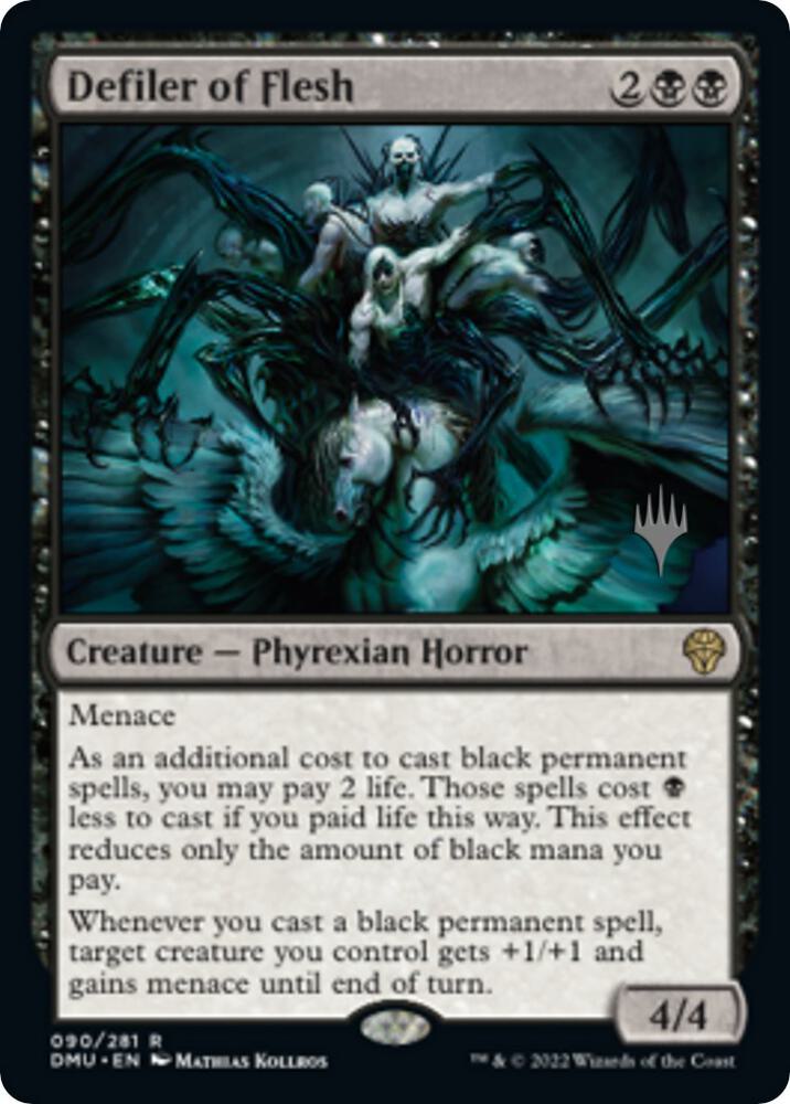 Defiler of Flesh (Promo Pack) [Dominaria United Promos]