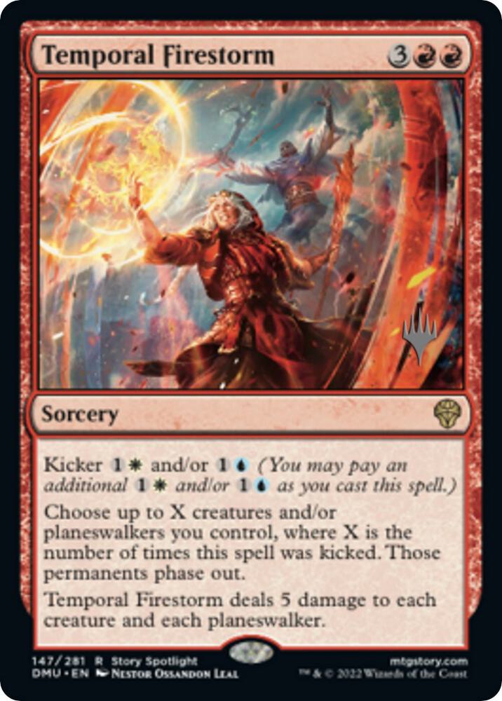 Temporal Firestorm (Promo Pack) [Dominaria United Promos]
