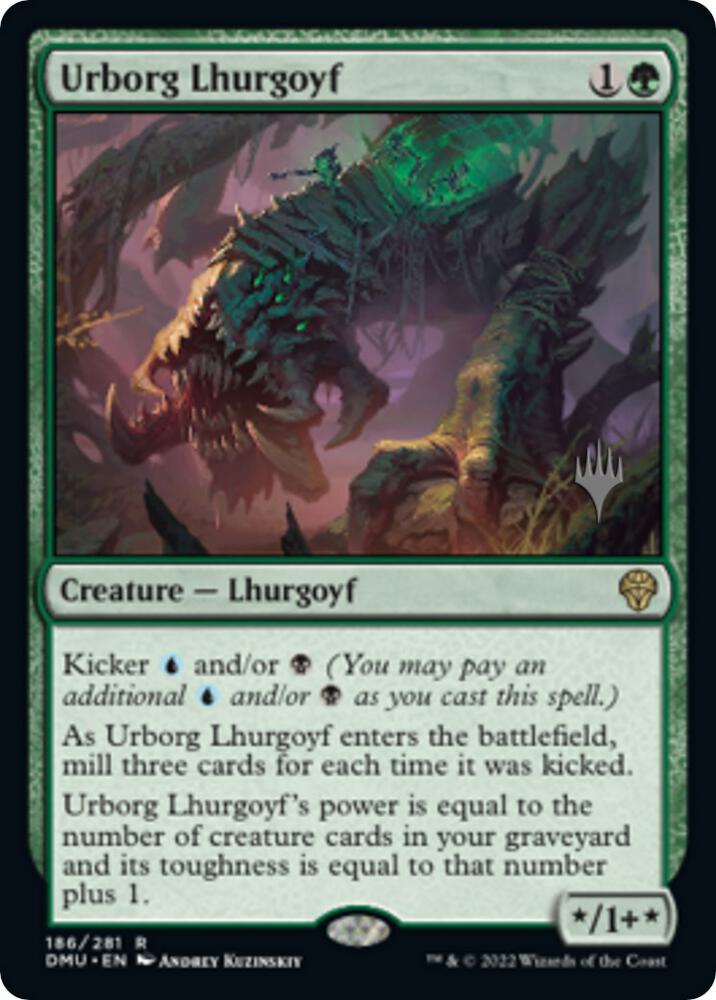 Urborg Lhurgoyf (Promo Pack) [Dominaria United Promos]
