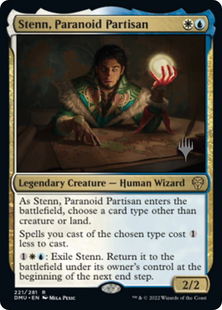 Stenn, Paranoid Partisan (Promo Pack) [Dominaria United Promos]
