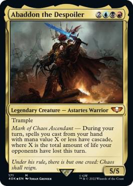 Abaddon the Despoiler (171) [Warhammer 40,000]