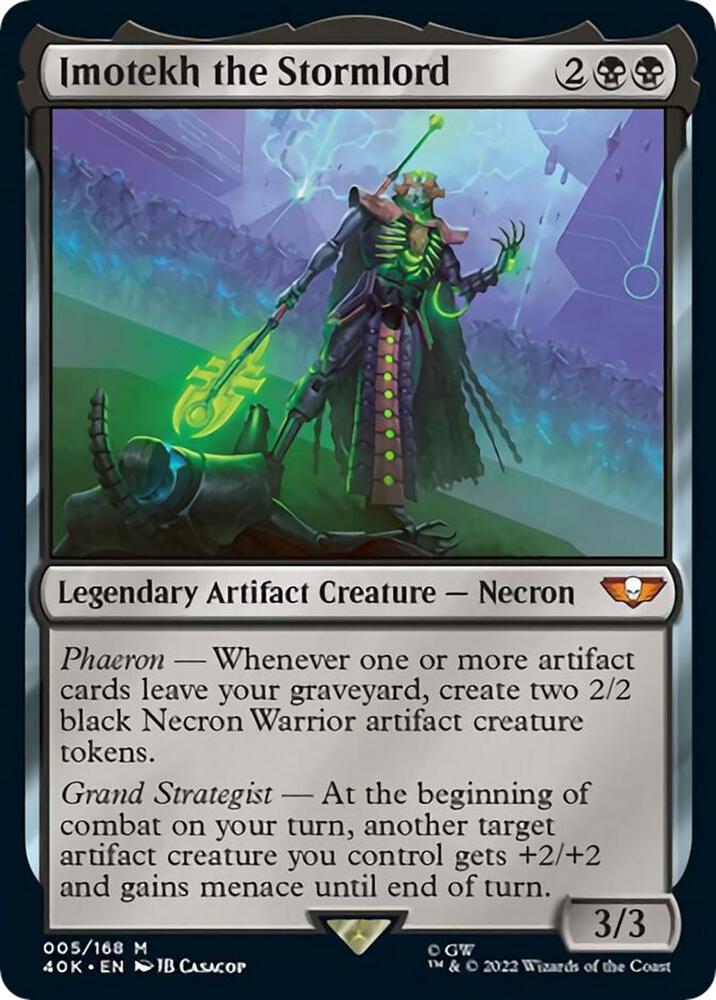 Imotekh the Stormlord (Surge Foil) [Warhammer 40,000]
