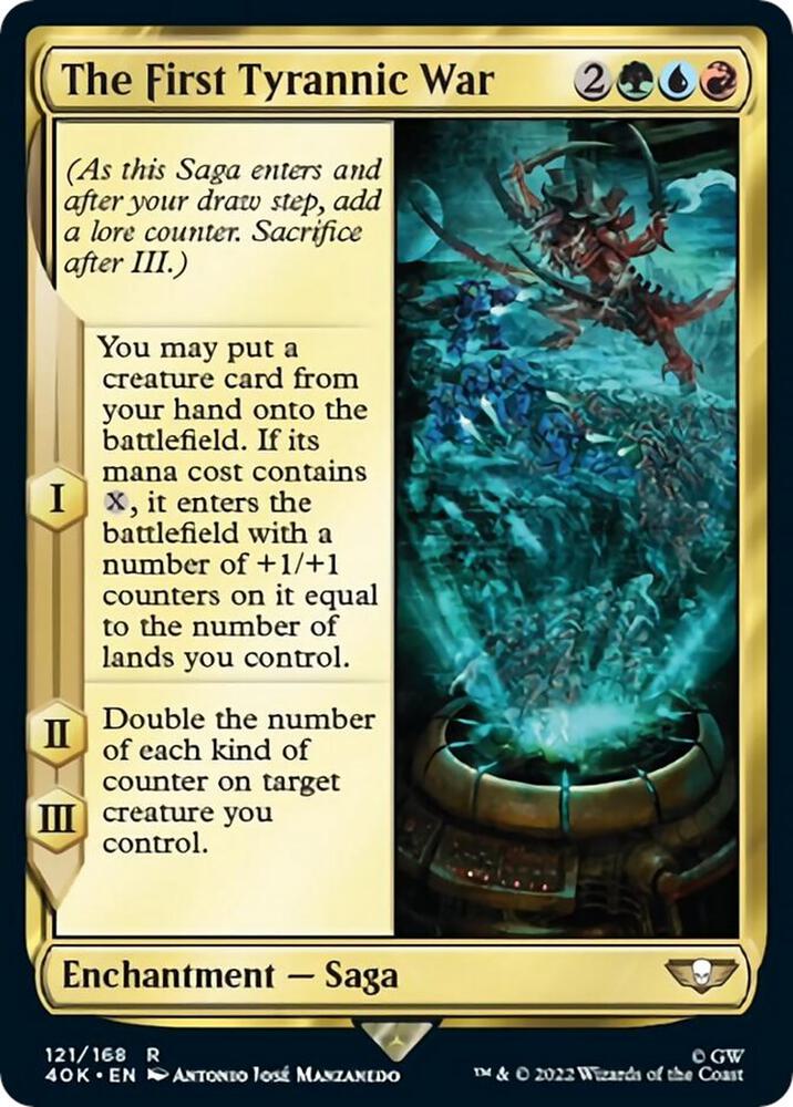 The First Tyrannic War (Surge Foil) [Warhammer 40,000]