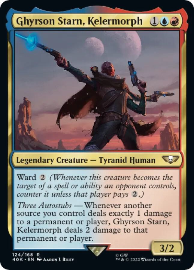 Ghyrson Starn, Kelermorph (Surge Foil) [Warhammer 40,000]