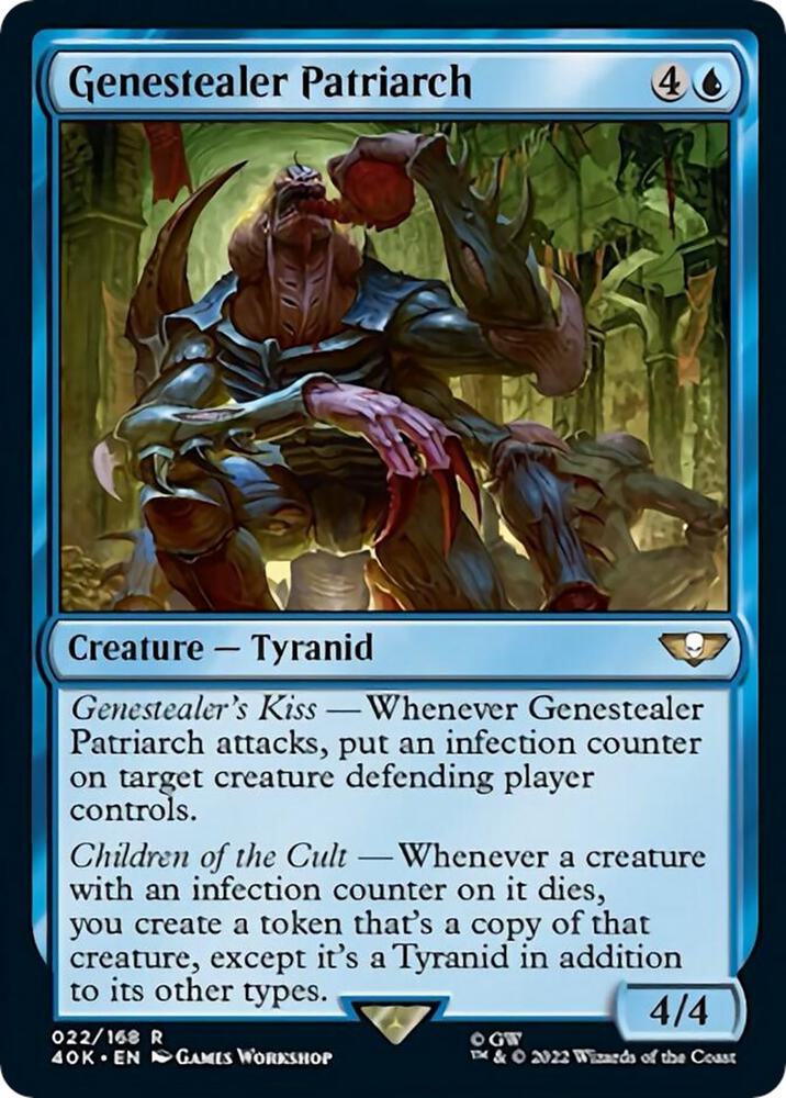 Genestealer Patriarch (Surge Foil) [Warhammer 40,000]