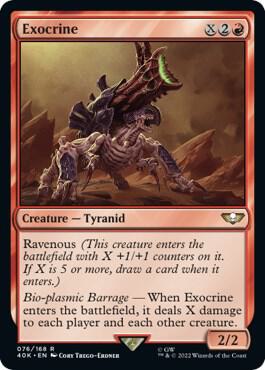 Exocrine (Surge Foil) [Warhammer 40,000]