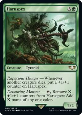Haruspex (Surge Foil) [Warhammer 40,000]