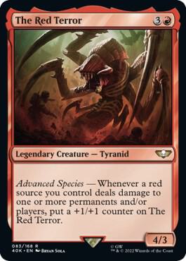 The Red Terror (Surge Foil) [Warhammer 40,000]