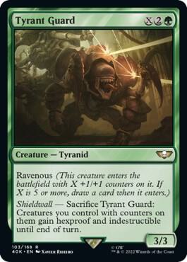 Tyrant Guard (Surge Foil) [Warhammer 40,000]