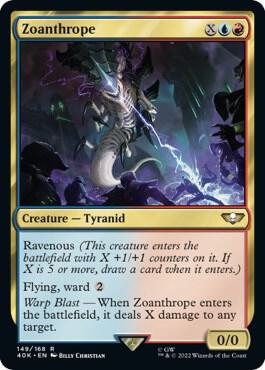 Zoanthrope (Surge Foil) [Warhammer 40,000]