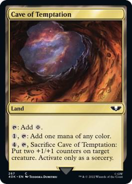 Cave of Temptation (Surge Foil) [Warhammer 40,000]