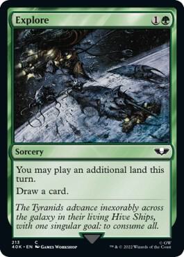 Explore (Surge Foil) [Warhammer 40,000]