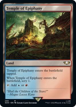 Temple of Epiphany (Surge Foil) [Warhammer 40,000]