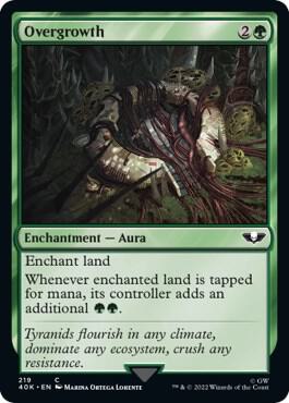 Overgrowth (Surge Foil) [Warhammer 40,000]