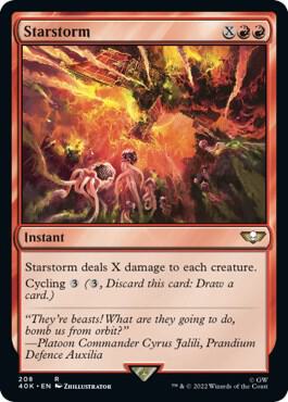 Starstorm (Surge Foil) [Warhammer 40,000]