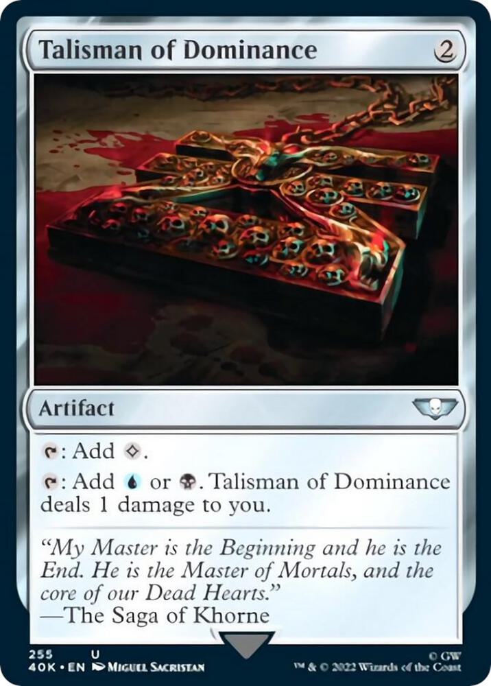 Talisman of Dominance (255) (Surge Foil) [Warhammer 40,000]