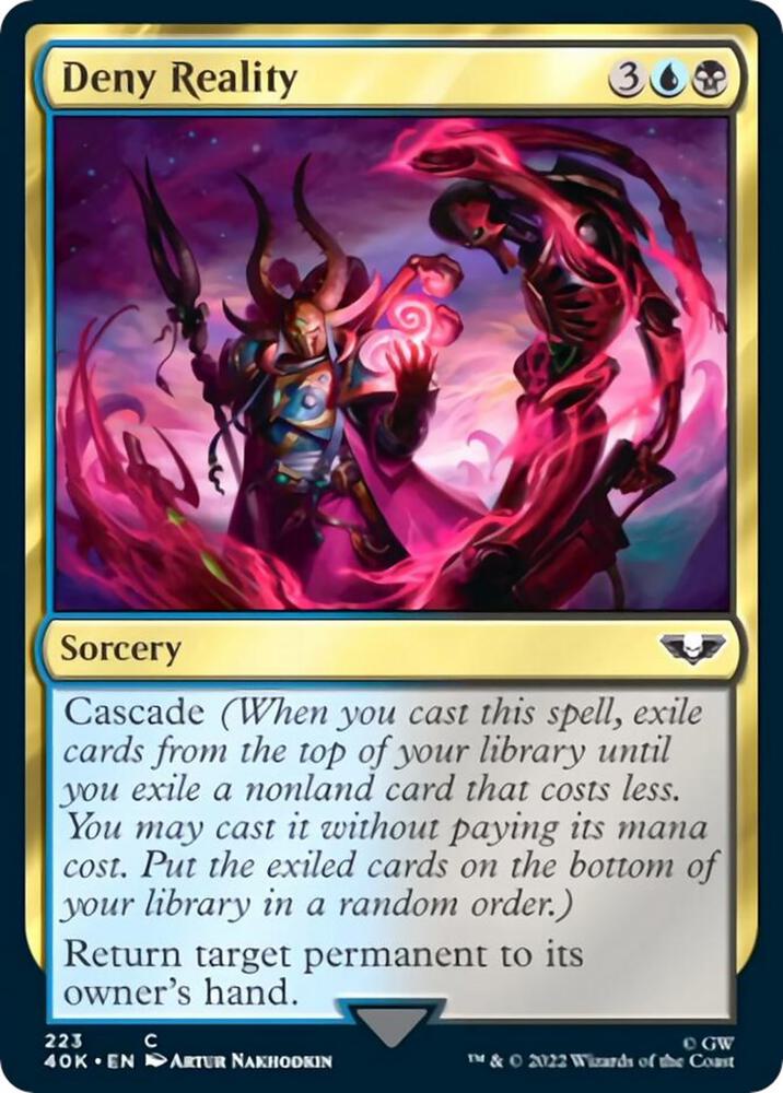 Deny Reality (Surge Foil) [Warhammer 40,000]
