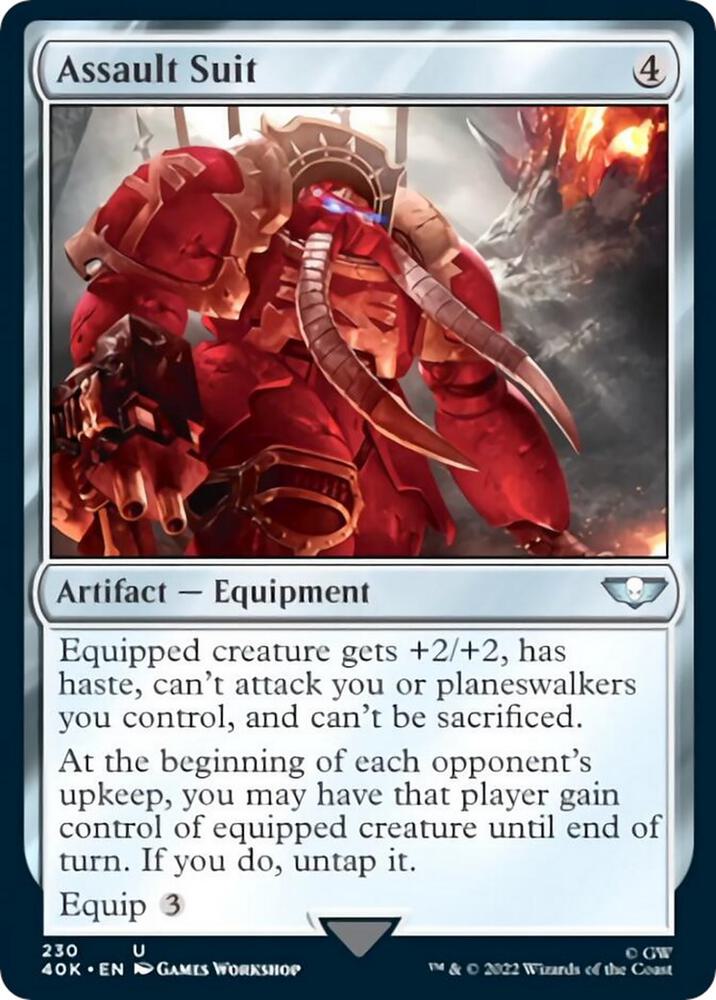 Assault Suit (Surge Foil) [Warhammer 40,000]