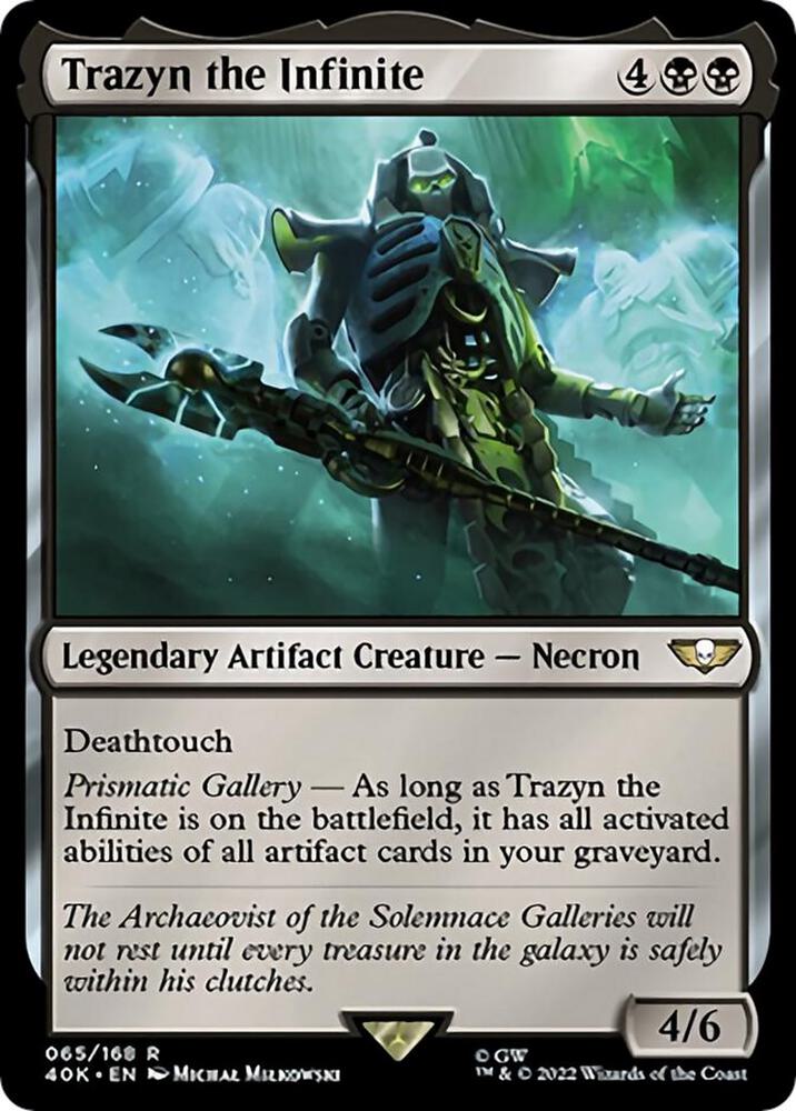 Trazyn the Infinite (Surge Foil) [Warhammer 40,000]