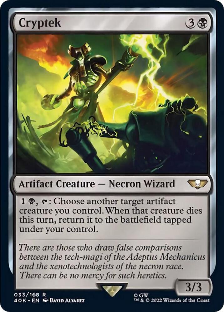 Cryptek (Surge Foil) [Warhammer 40,000]