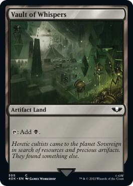 Vault of Whispers (Surge Foil) [Warhammer 40,000]