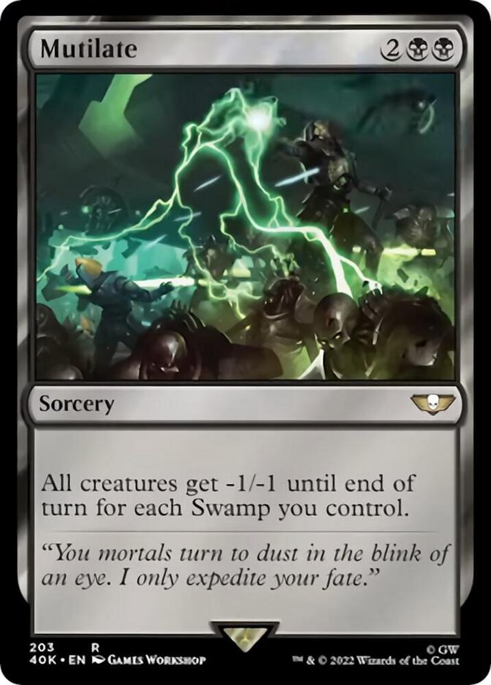 Mutilate (Surge Foil) [Warhammer 40,000]