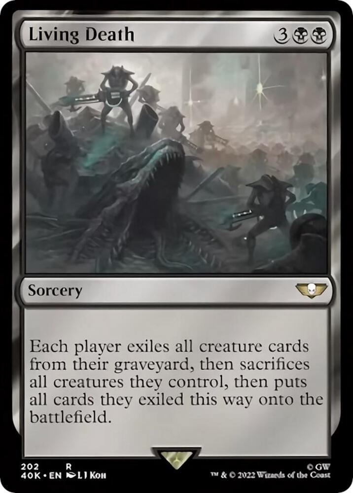 Living Death (Surge Foil) [Warhammer 40,000]