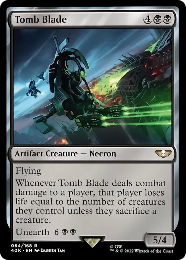 Tomb Blade (Surge Foil) [Warhammer 40,000]