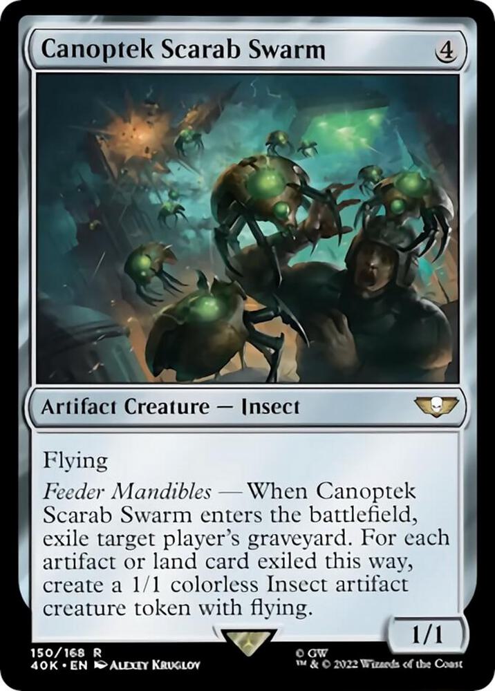 Canoptek Scarab Swarm (Surge Foil) [Warhammer 40,000]