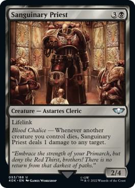 Sanguinary Priest (Surge Foil) [Warhammer 40,000]