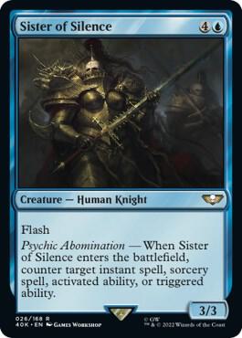Sister of Silence [Warhammer 40,000]