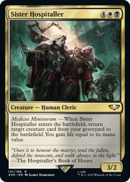 Sister Hospitaller [Warhammer 40,000]