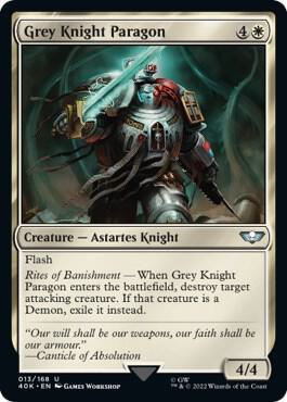 Grey Knight Paragon (Surge Foil) [Warhammer 40,000]