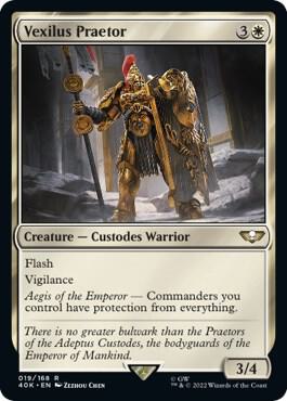 Vexilus Praetor (Surge Foil) [Warhammer 40,000]