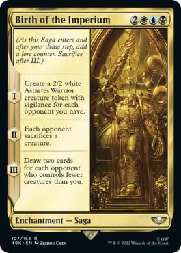 Birth of the Imperium (Surge Foil) [Warhammer 40,000]