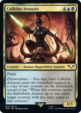 Callidus Assassin (Surge Foil) [Warhammer 40,000]