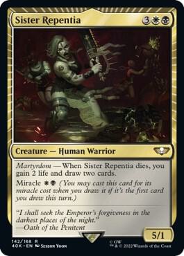 Sister Repentia (Surge Foil) [Warhammer 40,000]