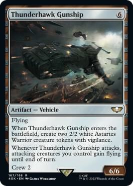 Thunderhawk Gunship (Surge Foil) [Warhammer 40,000]