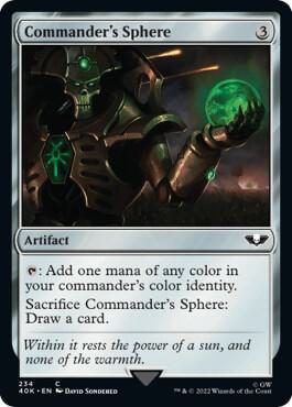 Commander's Sphere (234) (Surge Foil) [Warhammer 40,000]